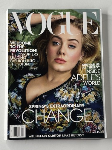 Vogue magazine march - magazine,